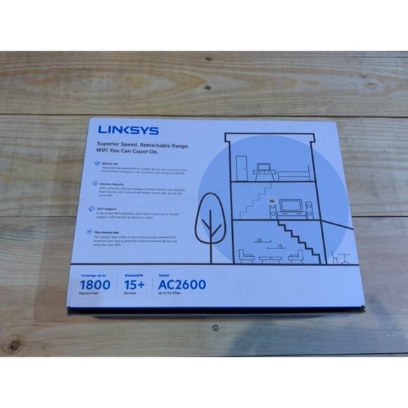 Linksys AC2600 4x4 MU-MIMO Dual-Band Gigabit Router - Picture 2 of 2